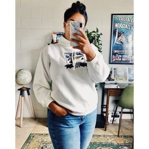 Vintage Pullover Fleece Jacket